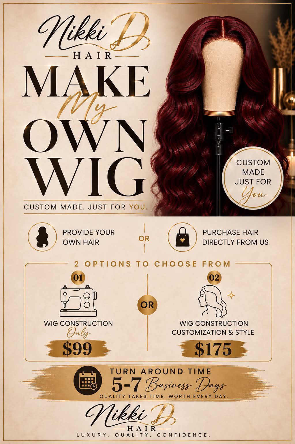 Make My Own Wig